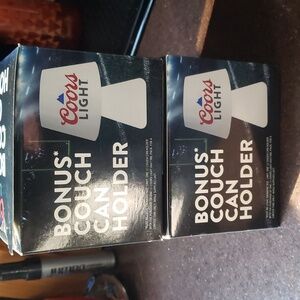 2 x Coors Light Bonus Couch Can Holder